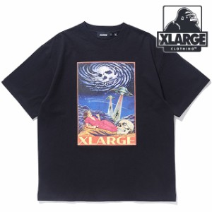 エクストララージ XLARGE メンズ ビーウェアオブエイリアン ショートスリーブTシャツ [101242011020 SU24] BEWARE OF ALIEN S/S TEE x-la