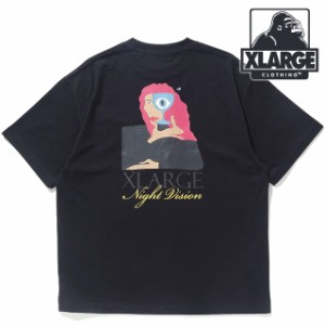 エクストララージ XLARGE メンズ ナイトビジョン ショートスリーブTシャツ [101242011015 SU24] NIGHT VISION S/S TEE x-large エックス