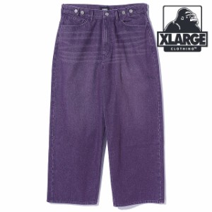 エクストララージ XLARGE メンズ バギーデニムパンツ [101242031001 SU24] BAGGY DENIM PANTS x-large エックスラージ ボトムス ロングパ