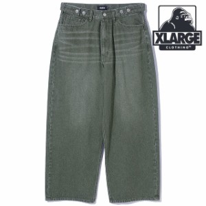 エクストララージ XLARGE メンズ バギーデニムパンツ [101242031001 SU24] BAGGY DENIM PANTS x-large エックスラージ ボトムス ロングパ