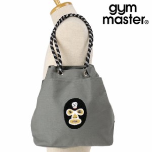 ジムマスター GYM MASTER サガラ刺繍キャンバストート [G321788-04 SU24] メンズ・レディース 鞄 トートバッグ チャコール