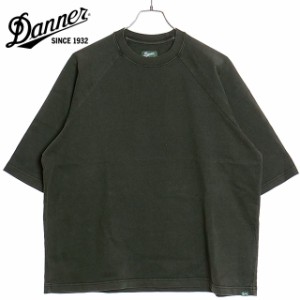 ダナー アパレル Danner メンズ ピグメント ダイド ラグランティー [424R7010400 SS24] PIGMENT DYED RAGLAN TEE トップス Tシャツ KHAKI