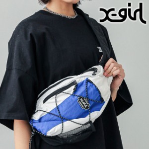 エックスガール X-girl バンジーコード ミニバッグ [105242053012 SU24] BUNGEE CORD MINI BAG メンズ・レディース 鞄 ワンショルダーバ