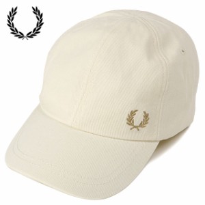 フレッドペリー FRED PERRY ウォッシュド ツイルキャップ [HW7718-560 SS24Q2] WASHED TWILL CAP メンズ・レディース 帽子 サイズ調整可 