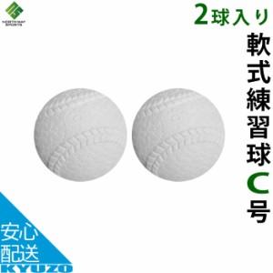 練習球 セット売り 軟式野球ボール 小学生向け 小学校 ジュニア 練習用 練習ボール A球 A号ボール NORTHWAY SPORTS NSB-89C 2個入り 2P 2