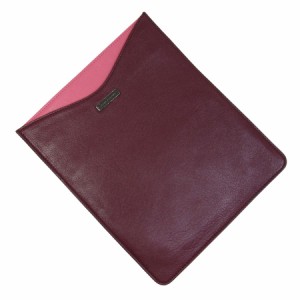 MARC JACOBS マークジェイコブス  iPadケース タブレットケース ボルドー×ピンク 14070 ユニセックス【中古】 t10696