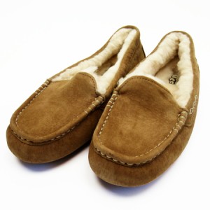 UGG アグ アンスレー モカシン ローファー チェスナット 14057 レディース【中古】 h28411a