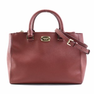 Michael Kors マイケルコース ハンドバッグ 斜め掛けショルダーバッグ ブラウン 14057 レディース【中古】 t18547a