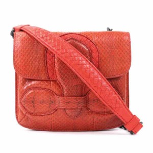 BOTTEGAVENETA ボッテガヴェネタ 斜め掛けショルダーバッグ レッド系 14060 レディース【中古】 r9464f