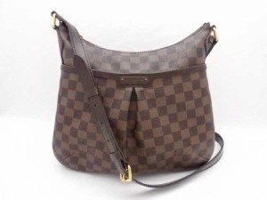 LOUIS VUITTON ルイ ヴィトン ブルームズベリPM ダミエ エベヌ N42251 斜め掛けショルダーバッグ ブラウン 14057 ユニセックス【中古】 e