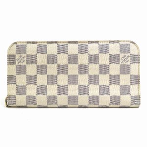 LOUIS VUITTON ルイ ヴィトン ポルトフォイユ アンソリット ダミエアズール N63072 二つ折り長財布 アズール 14059 レディース【中古】 e