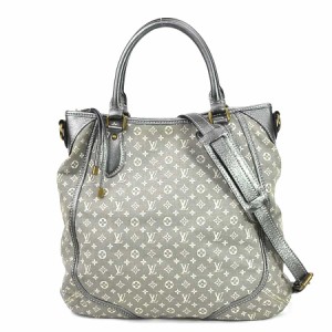 LOUIS VUITTON ルイ ヴィトン ブザス アンジュール モノグラムミニラン M95622 ハンドバッグ ショルダーバッグ グレー/シルバー 14055 レ