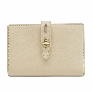 Furla フルラ 二つ折り財布 ライトベージュ 14059 レディース【中古】 k10299a