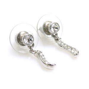 SWAROVSKI スワロフスキー ピアス シルバー 14069 レディース【中古】 r9648f