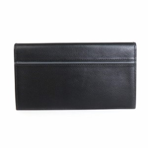 HERMES エルメス MC3フレミング 札入れ ブラック 14054 メンズ【中古】 55275f