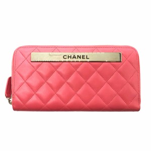 chanel マトラッセ ピンク 財布の通販｜au PAY マーケット