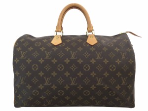 LOUIS VUITTON ルイ ヴィトン スピーディ40 モノグラム M41522 ハンドバッグ ブラウン 14057 ユニセックス【中古】 e54796a