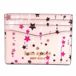 Kate Spade ケイトスペード カードケース パスケース ピンク系 14061 レディース【中古】 55439f