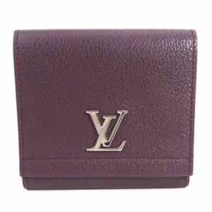 LOUIS VUITTON ルイ ヴィトン ポルトフォイユ ロックミー2 コンパクト M64837 二つ折り財布 プルーヌ 14064 ユニセックス【中古】 h29854