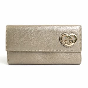 GUCCI グッチ 251861 長財布 ゴールド 14068 レディース【中古】 55502g