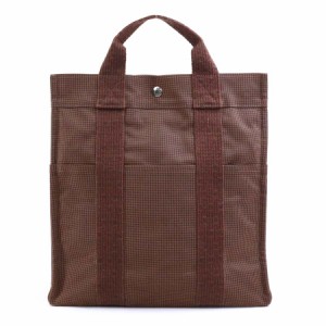 HERMES エルメス サックアドMM エールライン リュック ブラウン 14057 ユニセックス【中古】 55557f