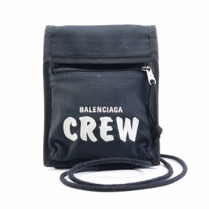 BALENCIAGA バレンシアガ 532298 斜め掛けショルダーバッグ ブラック 14054 ユニセックス【中古】 h29980k