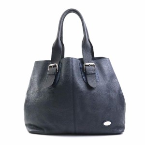 FENDI フェンディ セレリア ハンドバッグ トートバッグ ネイビー 14066 メンズ【中古】 e57676a