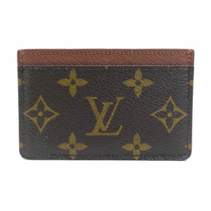 LOUIS VUITTON ルイ ヴィトン モノグラム カードケース ブラウン 14057 ユニセックス【中古】 e57784f