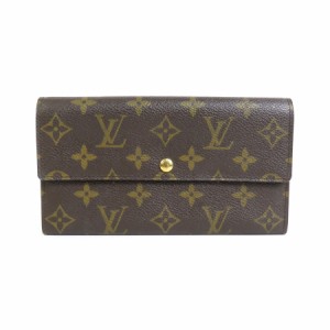 LOUIS VUITTON ルイ ヴィトン ポルトフォイユ サラ モノグラム 長財布 ブラウン 14057 ユニセックス【中古】 e57810f