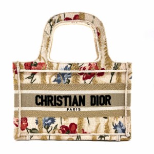 Christian Dior クリスチャンディオール ブックトート ミニ ハンドバッグ ミニバッグ マルチカラー 14072 レディース【中古】 z0180
