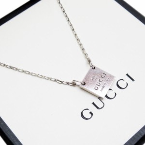 GUCCI グッチ ネックレス シルバー 14069 メンズ【中古】 t19178j