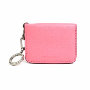 BURBERRY バーバリー カードケース ピンク×ボルドー 14061 レディース【中古】 h30084f