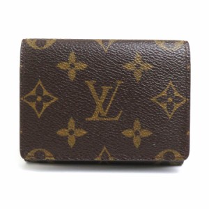 LOUIS VUITTON ルイ ヴィトン カードケース 名刺入れ ブラウン 14057 ユニセックス【中古】 r9939f