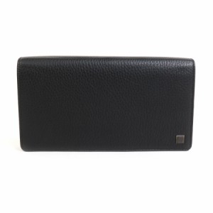 Dunhill ダンヒル 長財布 セカンドバッグ ブラック 14054 メンズ【中古】 a0254