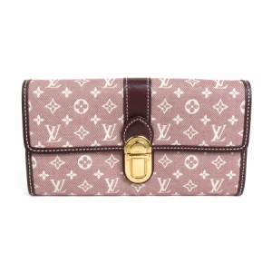 LOUIS VUITTON ルイ ヴィトン ポルトフォイユ サラ モノグラム イディール M63008 長財布 セピア 14070 ユニセックス【中古】 h30108f