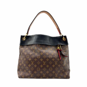 LOUIS VUITTON ルイ ヴィトン テュイルリーホーボー M43154 ショルダーバッグ ブラック×ブラウン×レッド 14054 レディース【中古】 z02