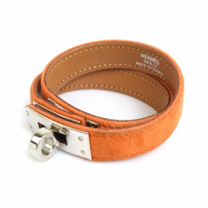 HERMES エルメス ケリーブレスレット ブレスレット オレンジ/シルバー 14062 レディース【中古】 e58237f