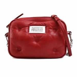 Maison Margiela メゾンマルジェラ 斜め掛けショルダーバッグ レッド 14060 レディース【中古】 a0273