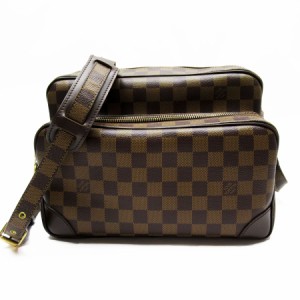 LOUIS VUITTON ルイ ヴィトン ナイル ダミエ N48062 斜め掛けショルダーバッグ ブラウン 14057 ユニセックス【中古】 w0121j