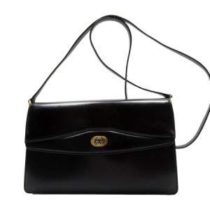 GUCCI グッチ 斜め掛けショルダーバッグ クラッチバッグ ブラック 14054 ユニセックス【中古】 w0123g