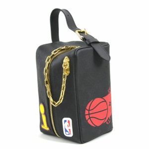 LOUIS VUITTON ルイ ヴィトン クローク ドップキット LV x NBA M58515 ハンドバッグ クラッチバッグ ブラック 14054 メンズ【中古】 e584