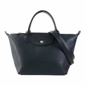 Longchamp ロンシャン ハンドバッグ 斜め掛けショルダーバッグ ブラック 14054 ユニセックス【中古】 h30154g