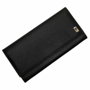 Dunhill ダンヒル 二つ折り長財布 ダークブラウン 14057 メンズ【中古】 t19275a