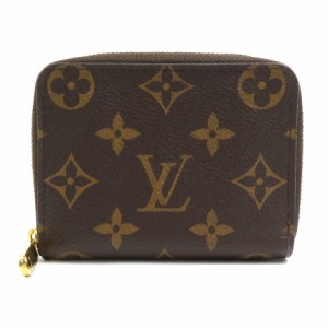 LOUIS VUITTON ルイ ヴィトン ジッピーコインパース モノグラム コインケース ブラウン 14057 ユニセックス【中古】 e58475f