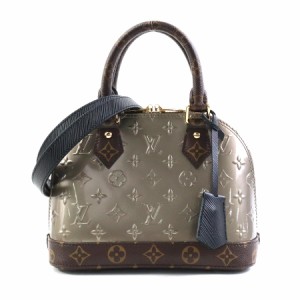 LOUIS VUITTON ルイ ヴィトン アルマBB M44862 ハンドバッグ 斜め掛けショルダーバッグ シャンパーニュメタリゼグレー 14055 レディース