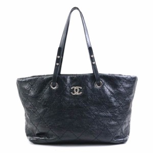 CHANEL シャネル ハンドバッグ トートバッグ ブラック 14054 レディース【中古】 99884f