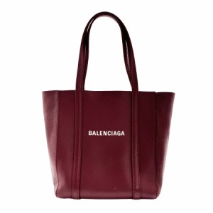 BALENCIAGA バレンシアガ エブリデイ XXS ハンドバッグ 斜め掛けショルダーバッグ ボルドー 14070 ユニセックス【中古】 z0369