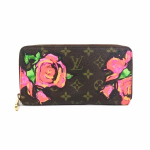 LOUIS VUITTON ルイ ヴィトン ジッピーウォレット モノグラム ローズ M93759 ラウンドファスナー長財布 ブラウン 14057 ユニセックス【中