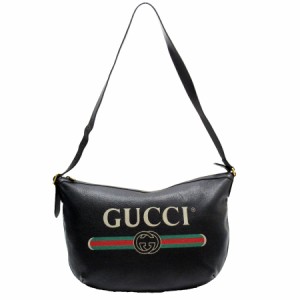 GUCCI グッチ 523588 斜め掛けショルダーバッグ ブラック 14054 メンズ【中古】 w0323i