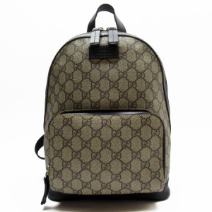 GUCCI グッチ GGスプリーム 429020 リュック ベージュ/ブラウン/ブラック 14059 レディース【中古】 w0324g